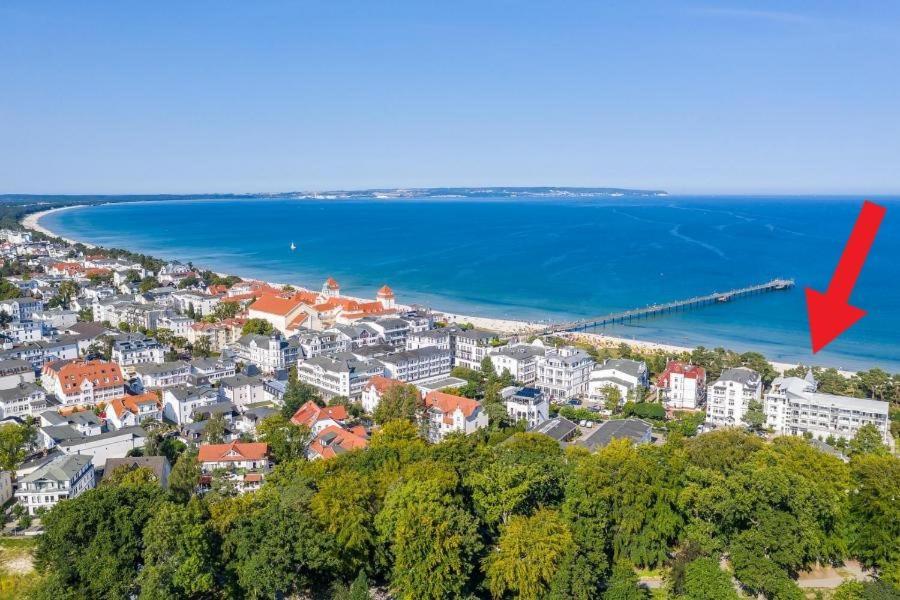 Direkt Am Strand Mit Meerblick Und Sauna - Fewo Strandidyll Binz Eksteriør bilde